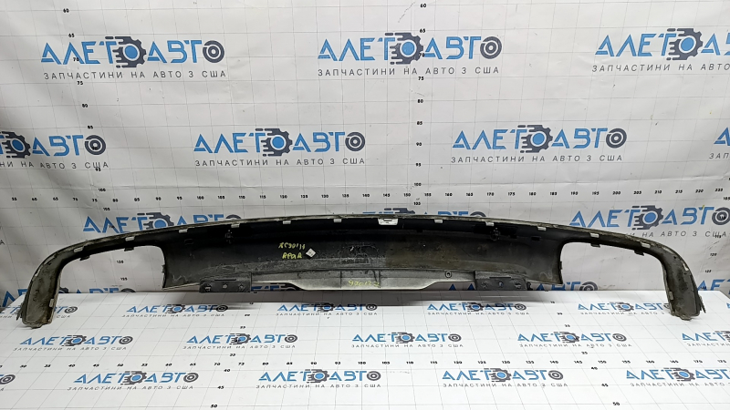 Volvo XC90 16-21 lower rear bumper trim, chrome-plated, without towbar, for parking sensors, chipped