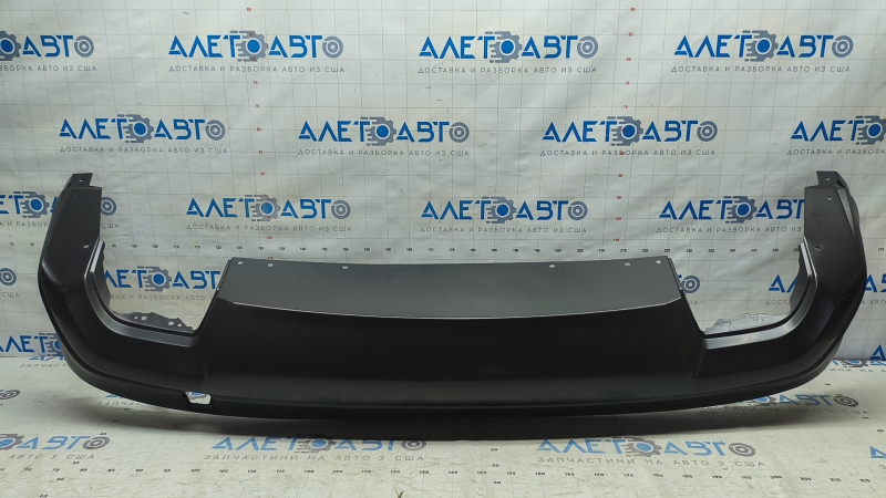 Infiniti QX50 19-25 rear bumper lip for parking sensors, gray texture