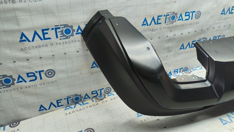 Infiniti QX50 19-25 rear bumper lip for parking sensors, gray texture