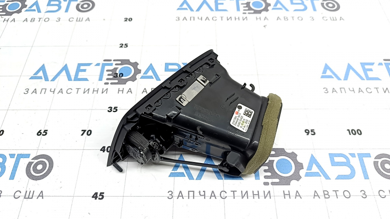 Volvo XC90 16-25 Type 1 Front Panel Air Vent Deflector, Center Right, Matte Black
