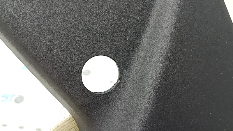 Right side passenger seat trim for Jeep Compass 17-26, black, manual, scratches