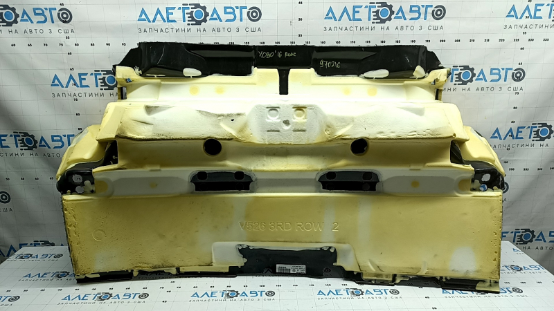 Volvo XC90 16-22 2nd row rear floor covering, black