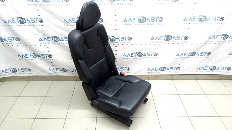 Rear seat right 2nd row Volvo XC90 16-22 black leather, for 2 rows