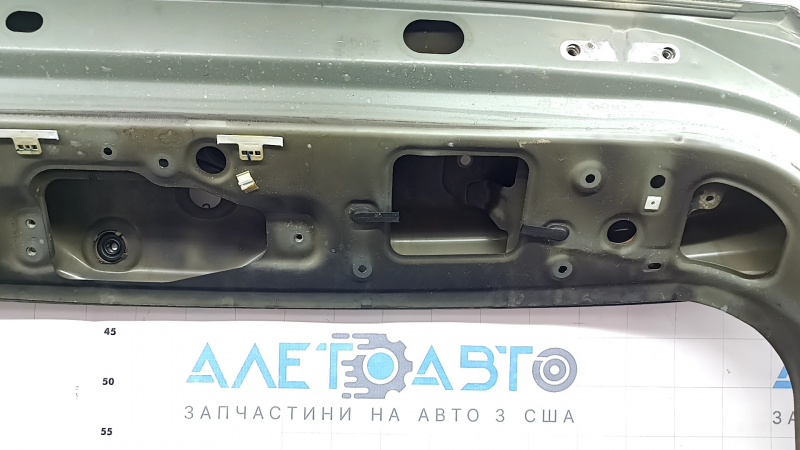 Kia Sportage 23-26 electric trunk door, green JUG, dented, covered in soot