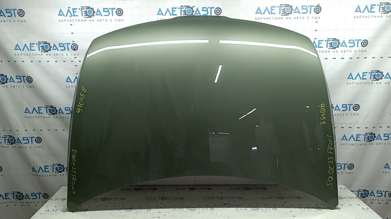 Kia Sportage 23-26 bare hood, steel, green JUG