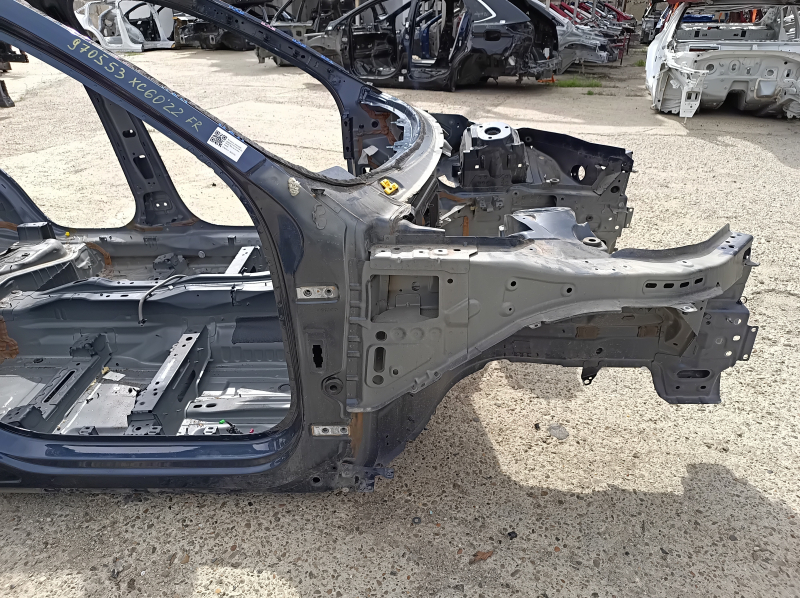 Front right quarter panel for Volvo XC60 22-26 B5, B6, on the body, blue