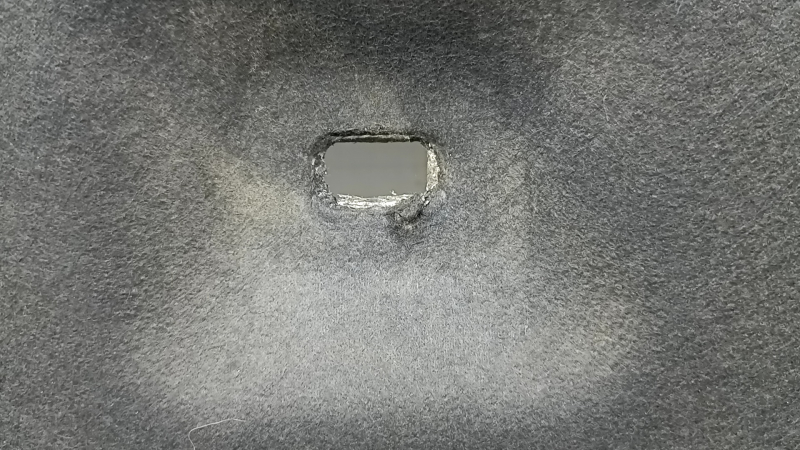 Volvo XC60 18-26 hood insulation dents, tears