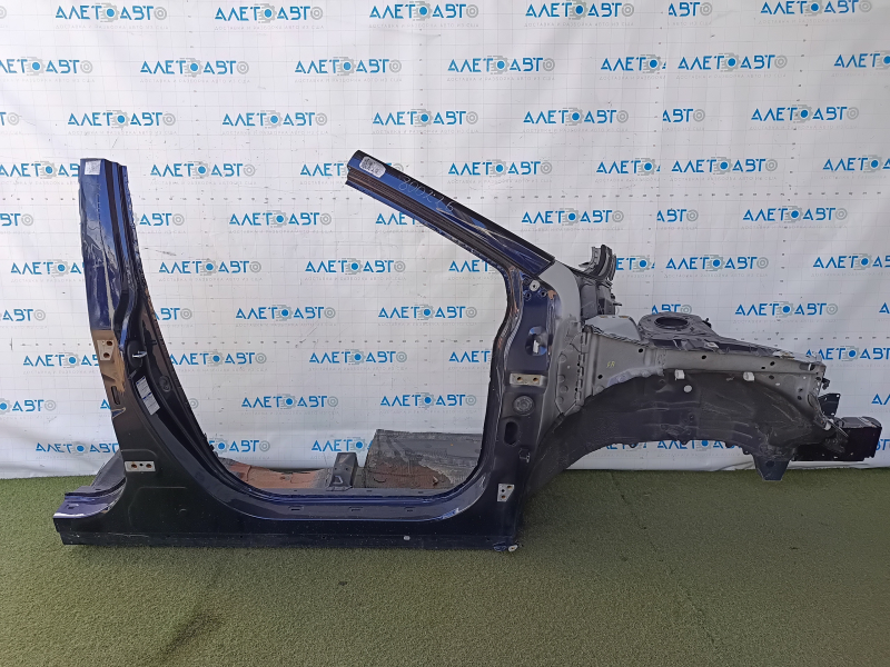 Lexus RX350 RX450h 20-22 front right quarter panel, sawn off, blue, with center pillar
