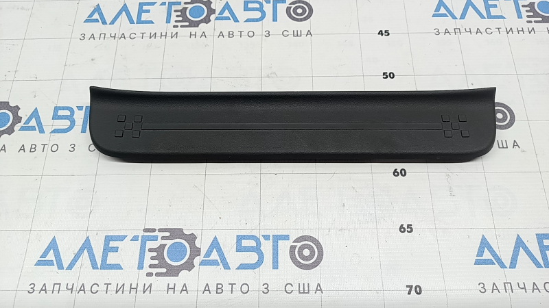 Hyundai Santa Fe 2020 2021 outer rear left door sill plate, dark gray