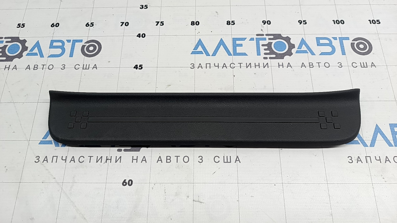 Hyundai Santa Fe 2020-2021 outer rear right door sill plate, dark gray