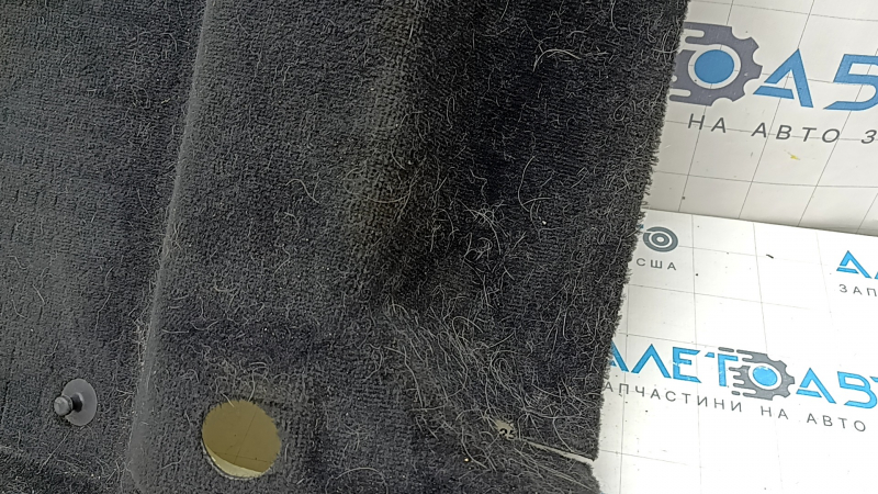 Volvo XC60 18-26 black front left floor covering, for cleaning