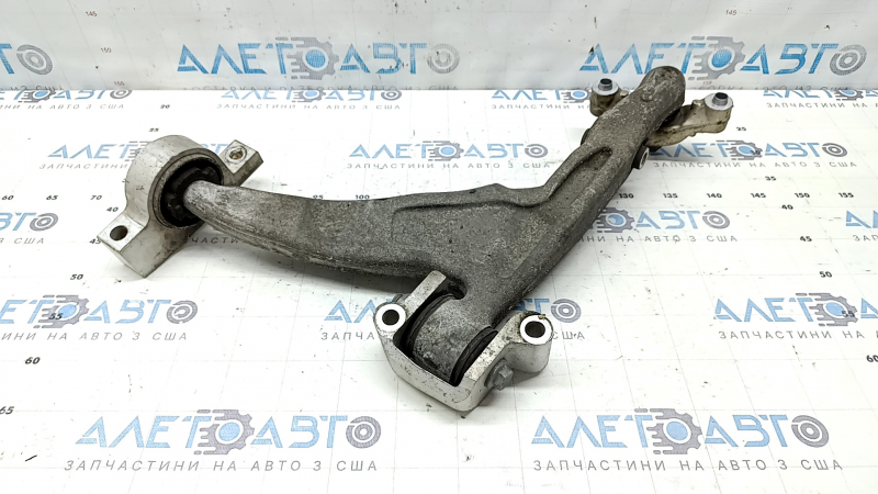 Volvo XC90 16-25 front lower left control arm with brackets and silent block, torn silent block and boot, ball joint knocking, in need of restoration