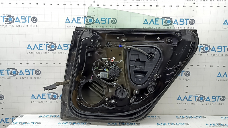 Door assembly rear right Audi A5 F5 18-25 5D, keyless, black LY9B, bumpers
