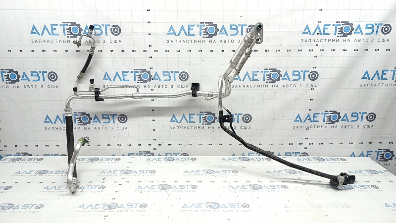 Hyundai Santa Fe 24-26 HEV air conditioner compressor-heater-condenser hose under the rear heater