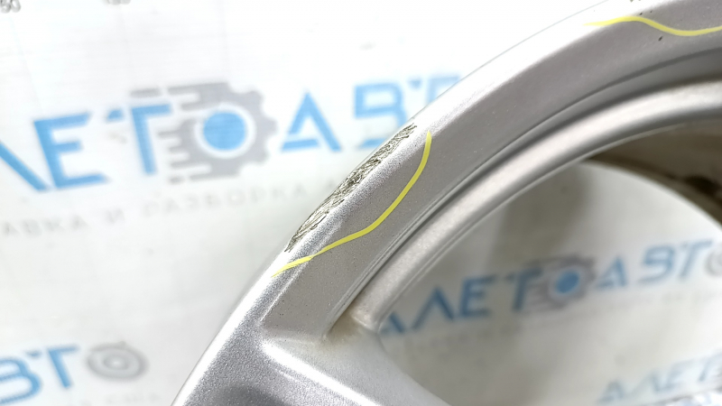 Wheel disk R18 x 8J TE42.5 Volvo XC90 16-21 5 single spokes, curb
