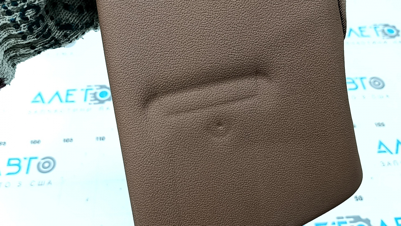 Right side panel of the 2nd row of seats for Audi A5 F5 20-25 5D leather, brown, dented