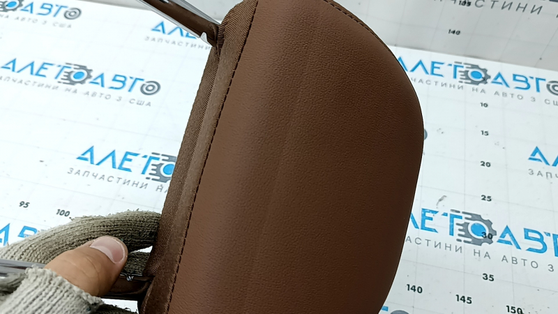 Headrest 2nd row left Audi A5 F5 20-24 5D leather brown, dented