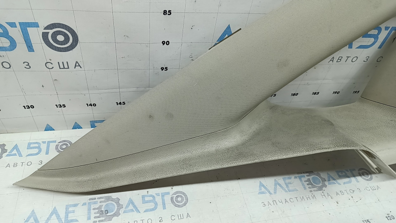 Upper left rear pillar trim for Ford Fusion mk5 17-19, gray, scratched, dry cleanable