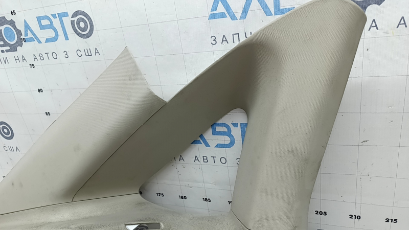 Upper left rear pillar trim for Ford Fusion mk5 17-19, gray, scratched, dry cleanable