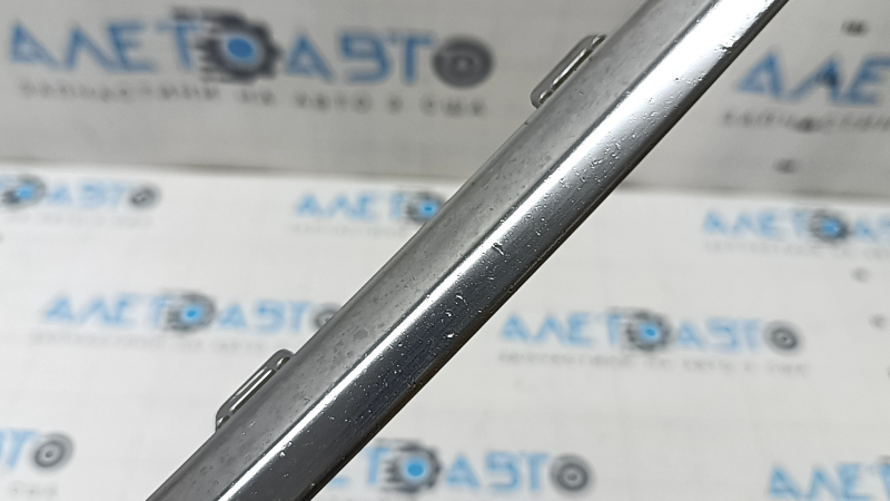 Lower molding of the front bumper of the Audi A5 F5 20-25 chrome, butts, bent, broken fastening