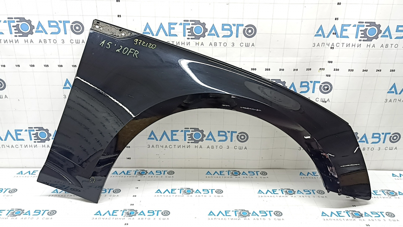 Front right fender Audi A5 F5 18-25 black LY9B, butt