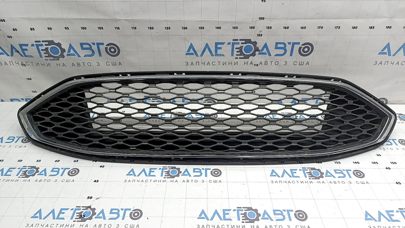 Radiator grille assembly with frame for Ford Fusion mk5 17-19 type 2, broken mount