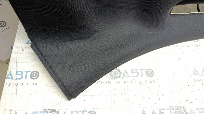 Mercedes W213 E 300/350 17-20 headliner for sunroof, black, dry-cleanable, creased