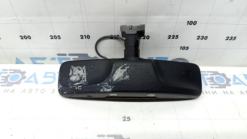 Mercedes W213 E 17-20 interior mirror, auto-dimming, backlit, Home Link, black, sealed