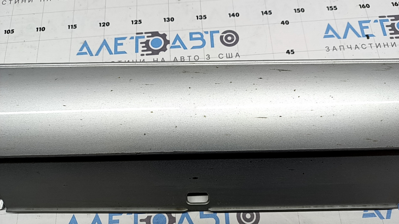 Right threshold Mercedes W213 E 300/350 17-23 without moldings, AMG pack, silver, chips, scratches