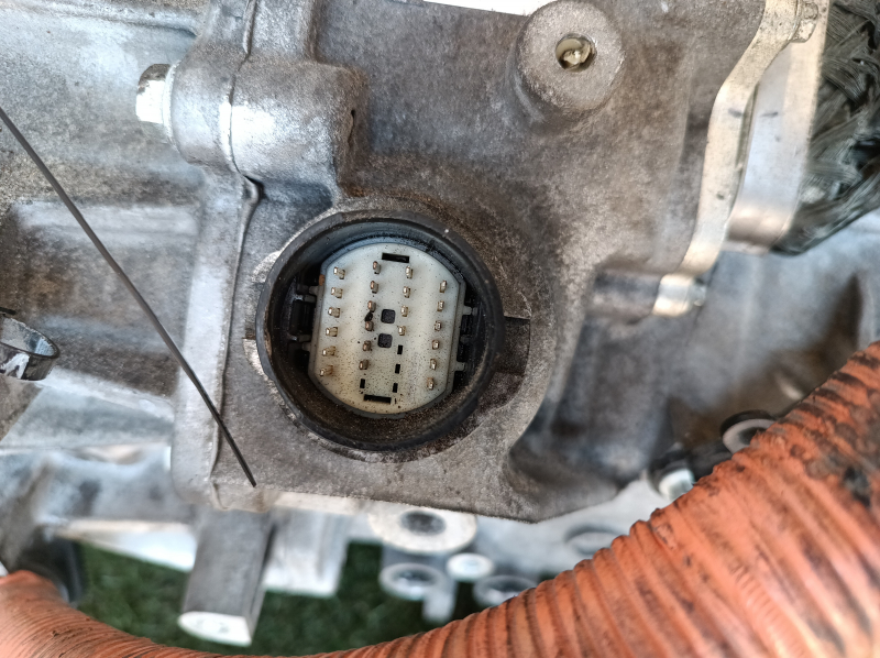 Ford Fusion mk5 17-20 plug-in ECVT automatic transmission assembly, 144kV, with power cable