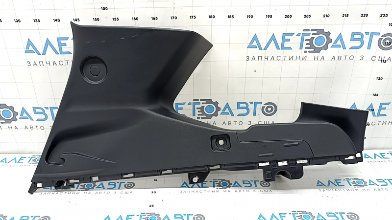 Left rear pillar trim for Subaru Forester 25-26, black, broken mount, scratches