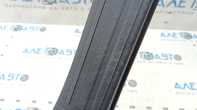 Subaru Forester 25-26 black front left door sill trim, worn