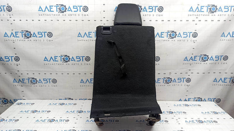 Left rear seat backrest, 3rd row, Toyota Highlander 20-23, black leather, XLE, with headrest and bracket