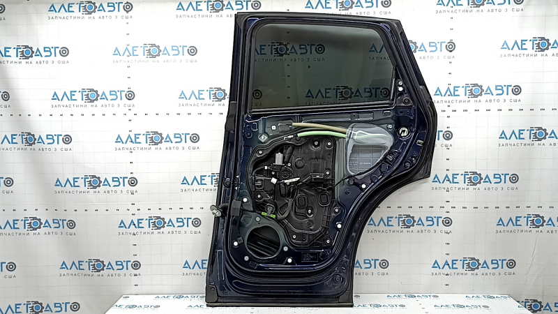 Mazda CX-5 right rear door assembly, 17-25 tinted, blue 42M