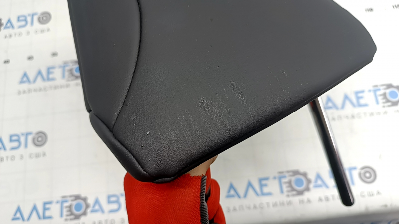 Front right headrest for Lexus UX200 UX250h 19-23 black leather, F Sport, dry-cleanable