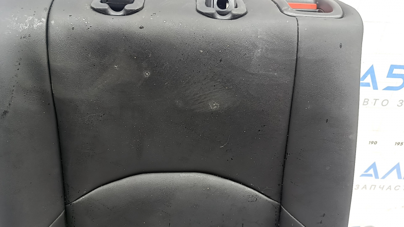 Rear seat backrest, 2nd row, left, Lexus UX200 UX250h 19-26, black leather, dry-cleanable
