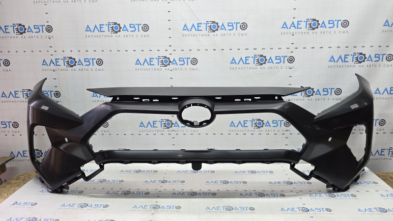 Bare front bumper for Toyota Rav4 19-25, with parking sensors and plugs, Japan-built, scratches