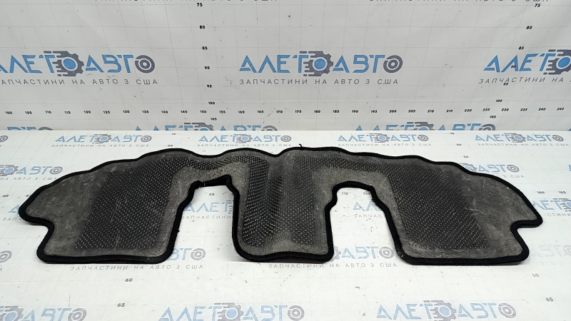 Fabric floor mat for 3rd row of Toyota Highlander 20-26, black, torn