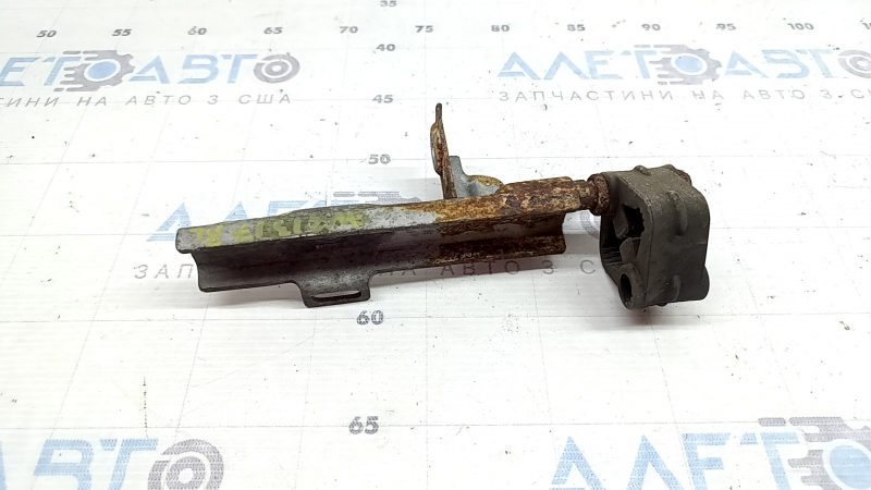 Rear left muffler bracket Mercedes W213 E 300/400/450 17-19 2.0T, 3.0T with rubber, rusty