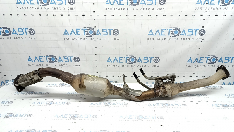 Toyota Highlander 20-26 hybrid heated exhaust pipe with catalytic converter