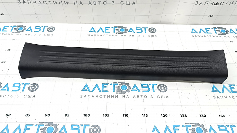 Mazda CX-5 17-25 black front right door sill trim, worn
