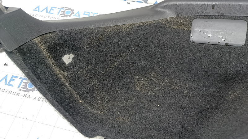 Left arch trim for Lexus UX200 UX250h 19-22 without spare tire and subwoofer, with plug, ready for dry cleaning