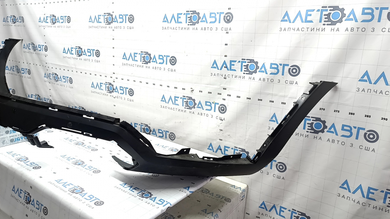 Kia Sorento 21-24 HEV rear bumper lip, PHEV structure for parking sensors without Park Assist, cracks, tears, missing fragments, scratches, deformed