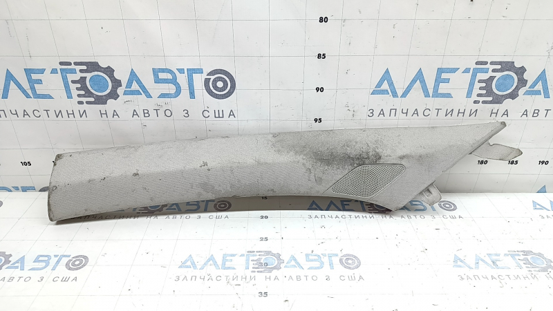 Upper left front pillar trim for Kia Sorento 21-26 HEV, gray, with tweeter, dry-cleanable, scratches