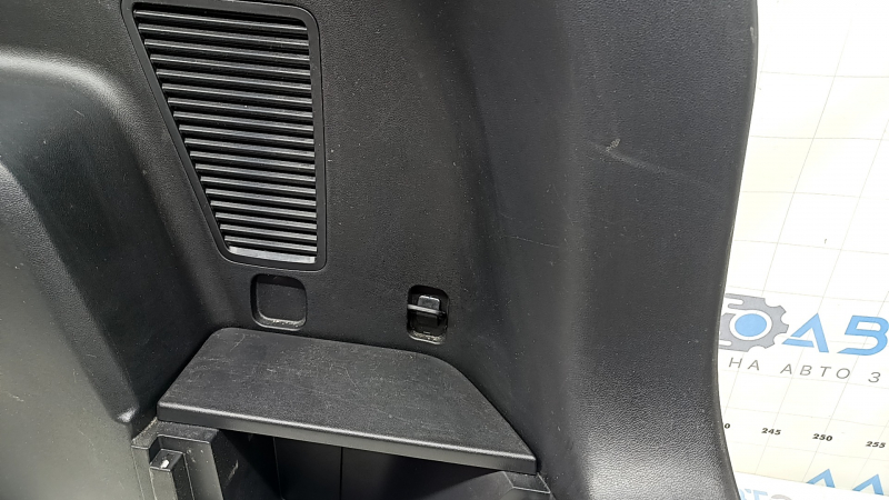Right arch trim for Kia Sorento 21-24 HEV, black, without cigarette lighter, scratches, worn
