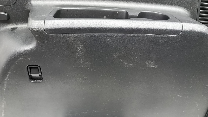 Right arch trim for Kia Sorento 21-24 HEV, black, without cigarette lighter, scratches, worn