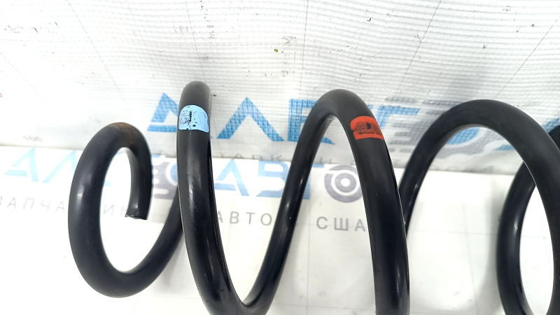 Rear left spring Lexus UX250h 19-26 F Sport, stiffness 1 blue, 1 red