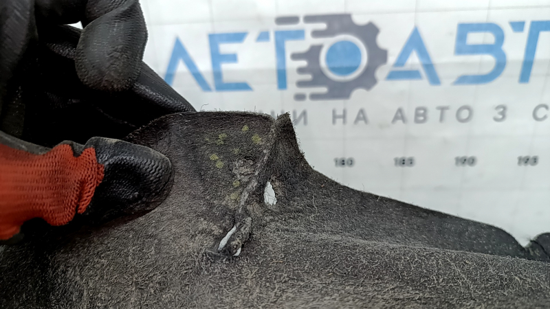Front left fender liner Toyota Highlander 20-26, broken fasteners, dented