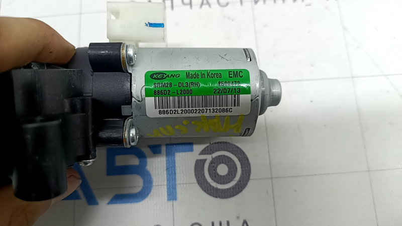 Kia Sorento 21-26 HEV, PHEV passenger seat backrest adjustment motor