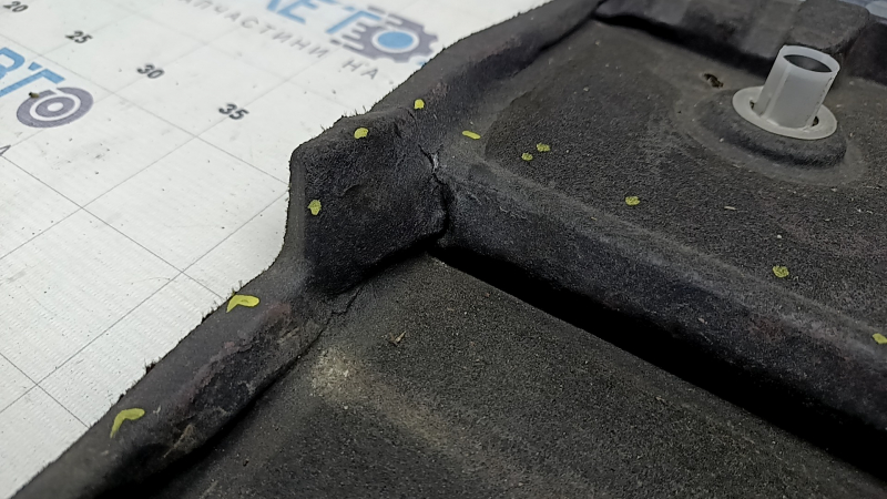 Left underbody protection for Lexus UX 19-26, dented fasteners, tears